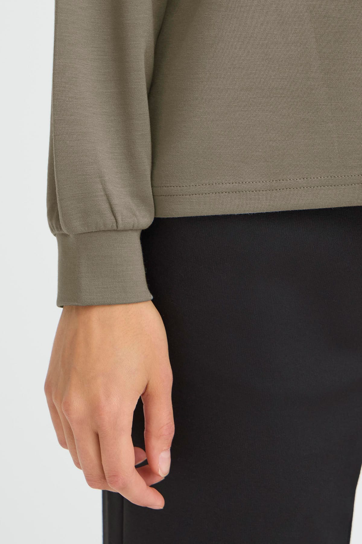 Sweatshirt FRAURORA PU 7 SMOKEY OLIVE Sweatshirt Fransa 