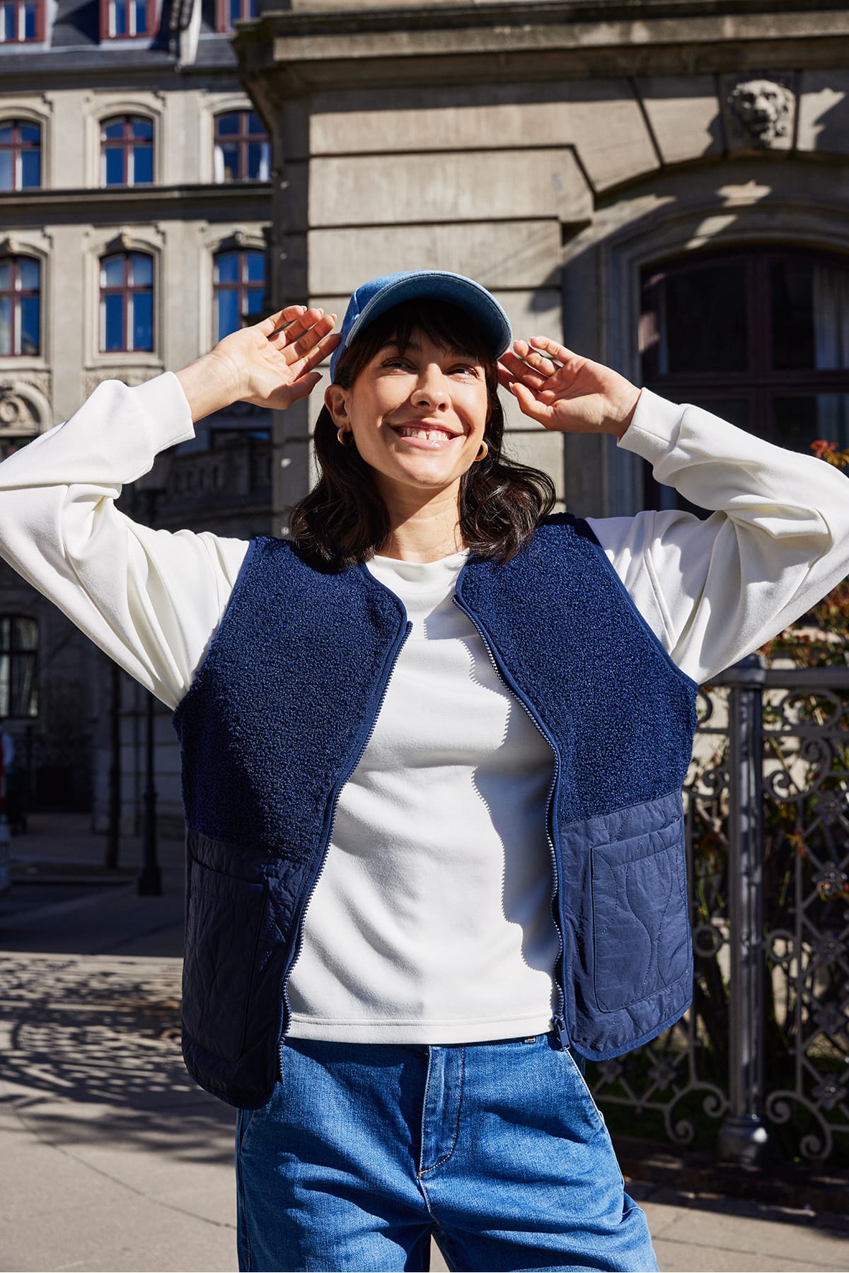 Sweatshirt FRAURORA PU 7 Whisper White Sweatshirt Fransa 