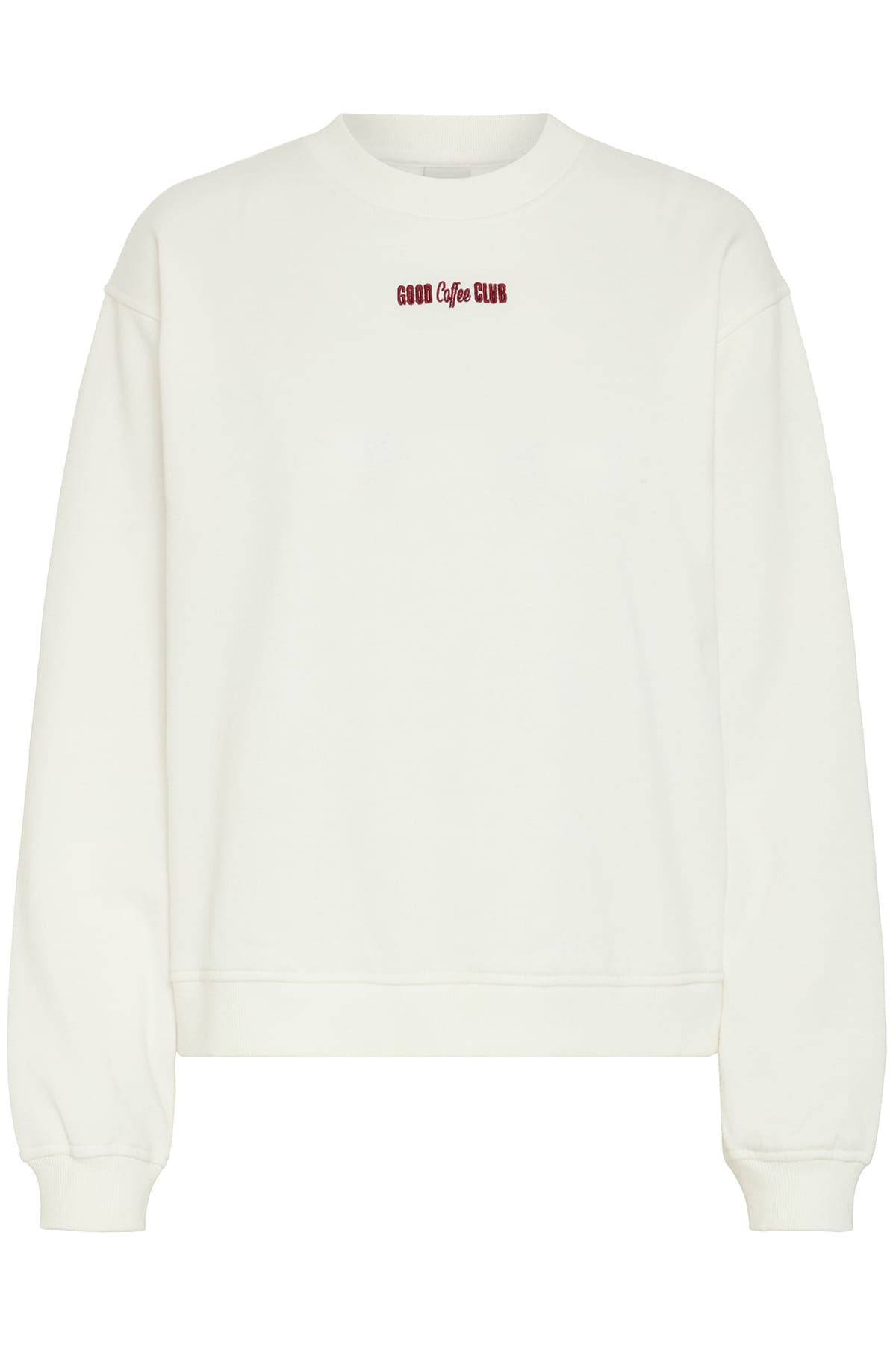 Sweatshirt IHMERELLA BRUSHED SW CLOUD W. RED DAHLIA Sweatshirt ICHI 