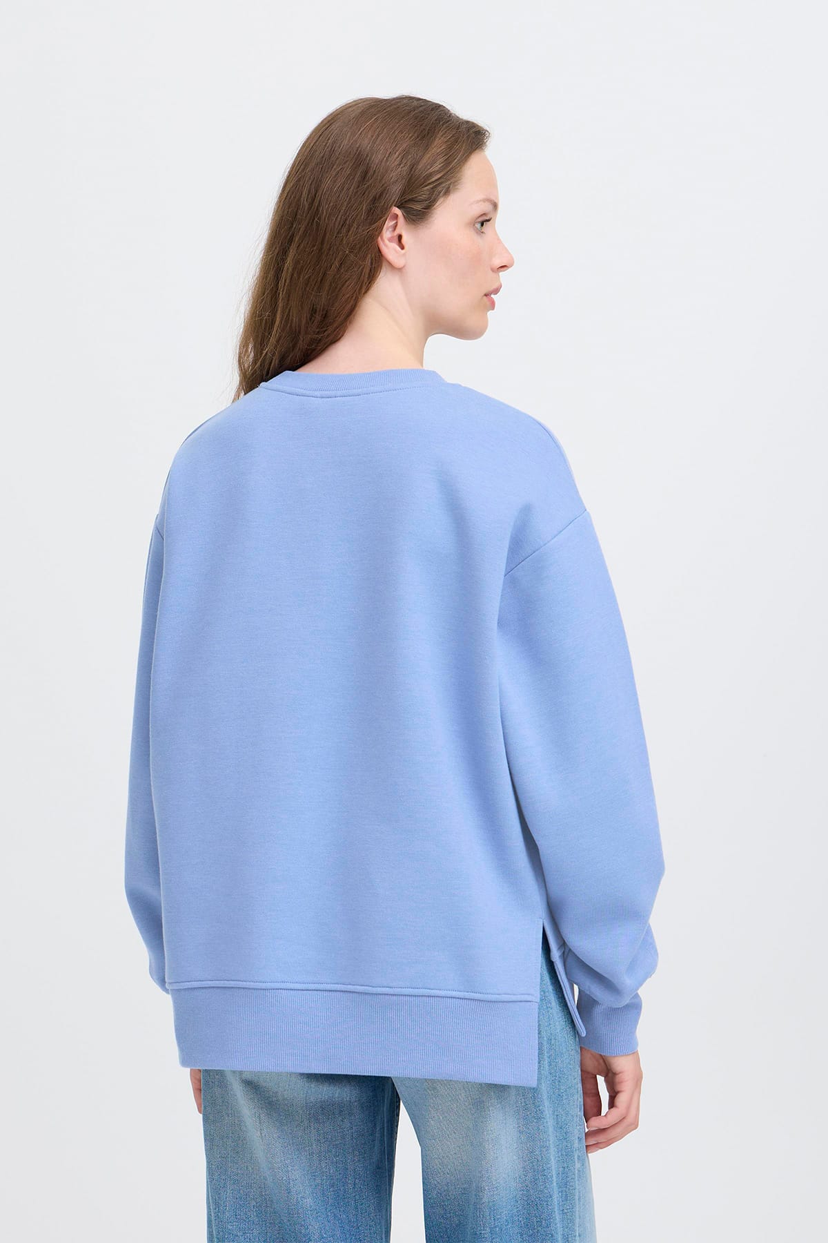 Sweatshirt IHOLINNE SW BLUE YONDER MELANGE Sweatshirt ICHI 
