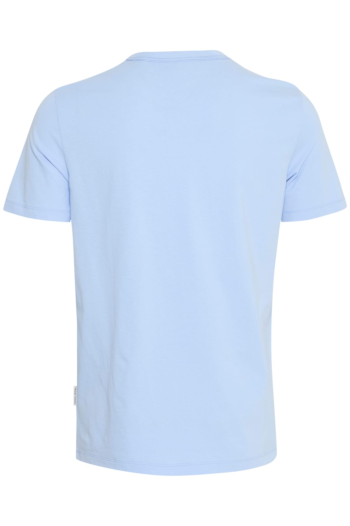 T-Shirt CFEMMET tee with embroidery Chambray Blue T-Shirt Casual Friday 