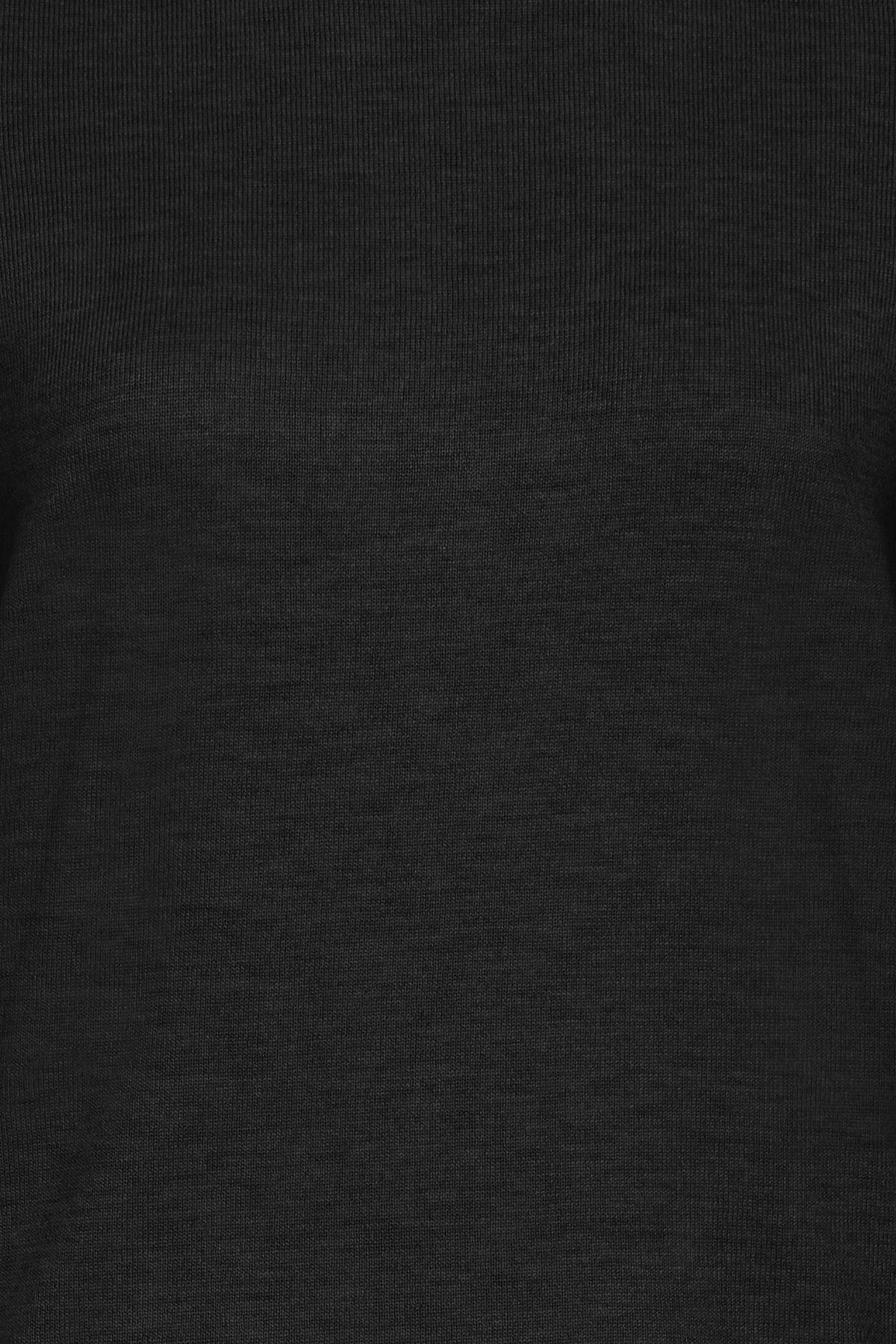 T-Shirt IHLULS O-NECK SS Black T-Shirt ICHI 