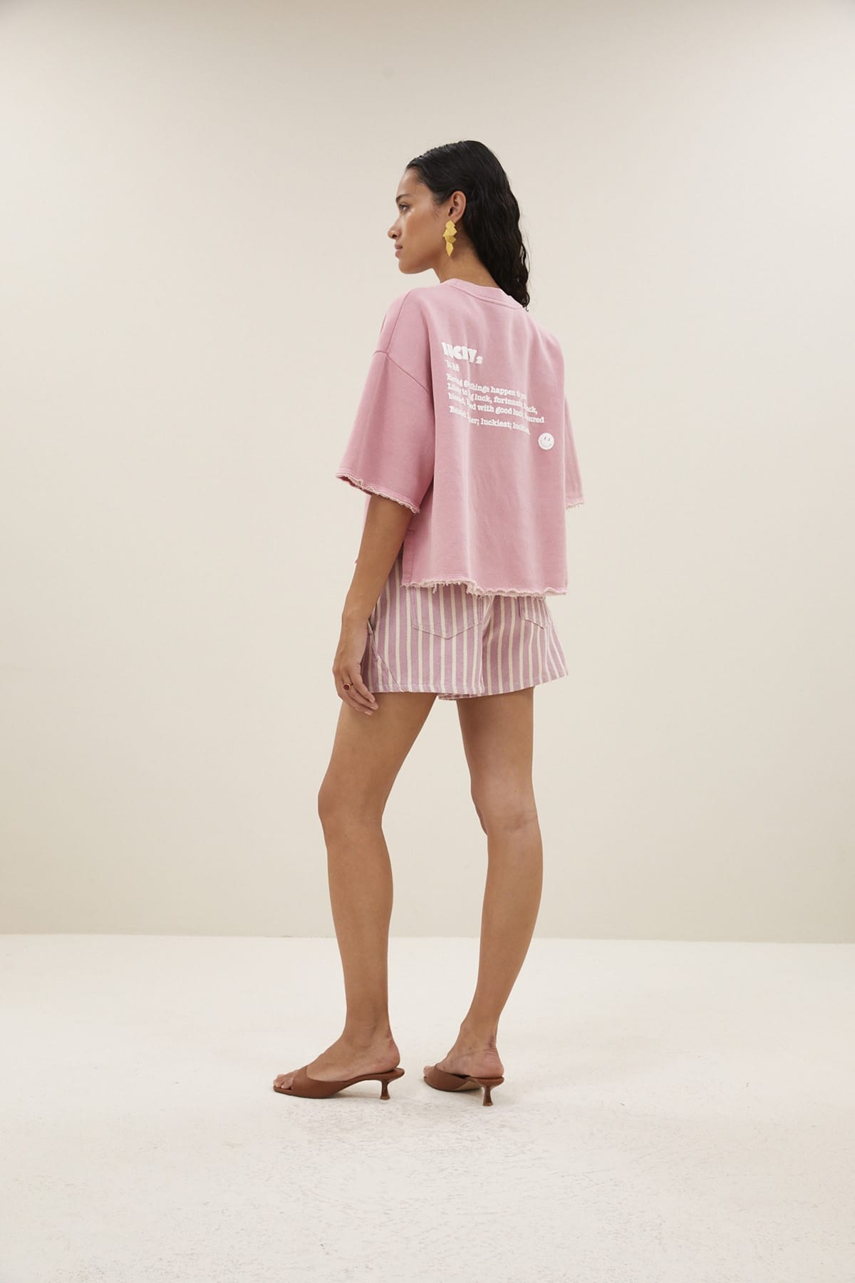T-Shirt willow dictionary dusty pink T-Shirt By Bar 