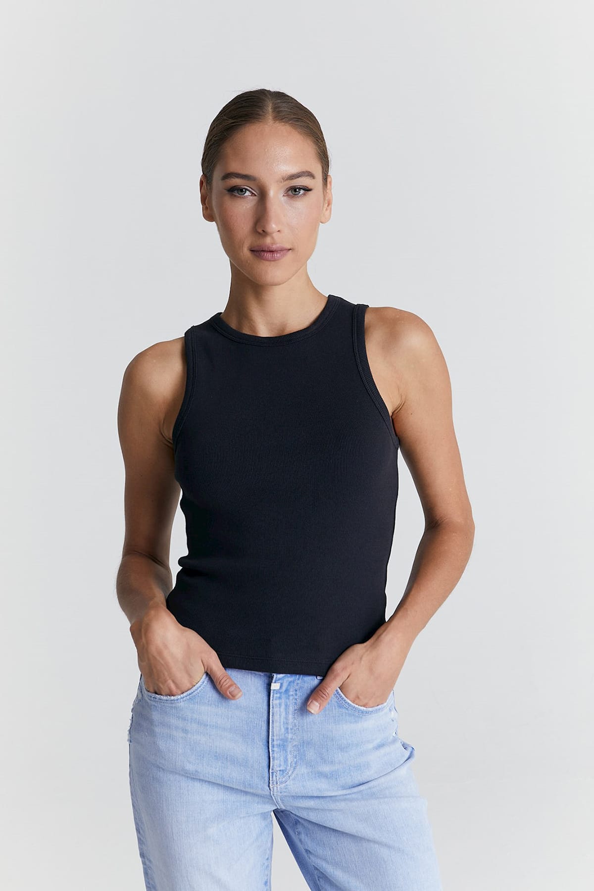 Top Liv Anthracite Top C.O.J - Cup of Joe Denim 