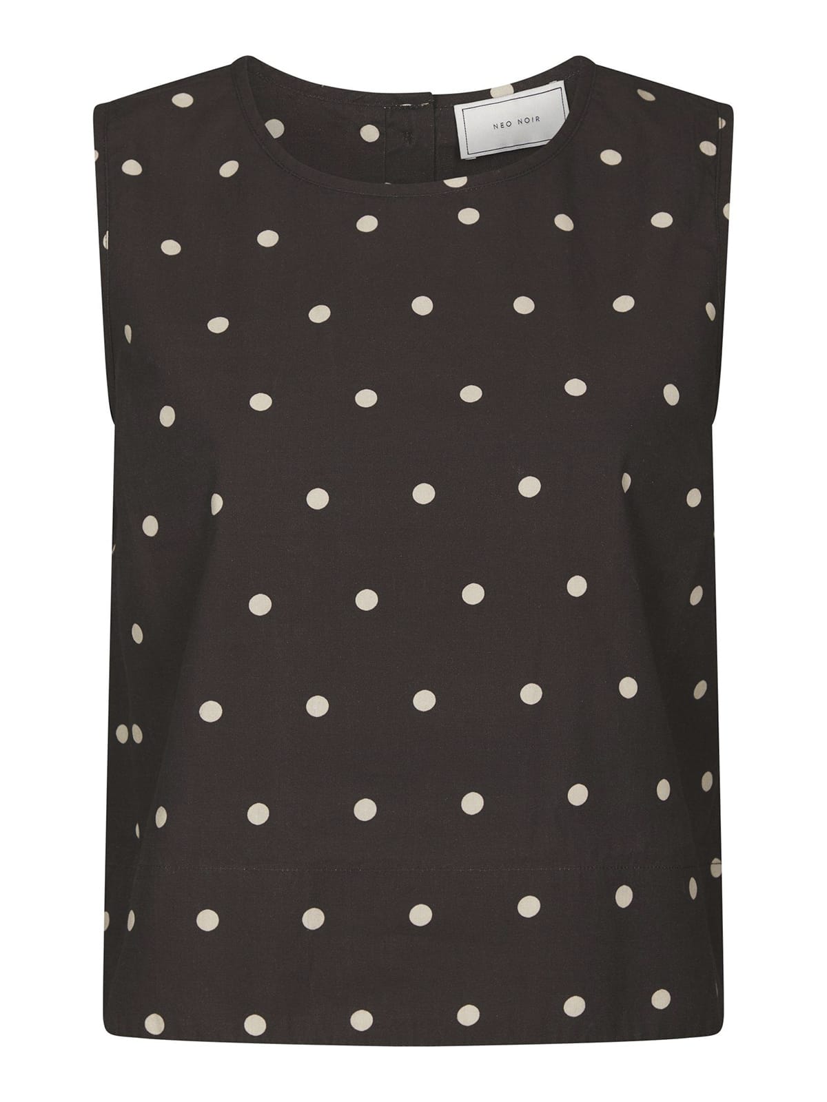 Top Polly Dot Top Dark brown Top Neo Noir 