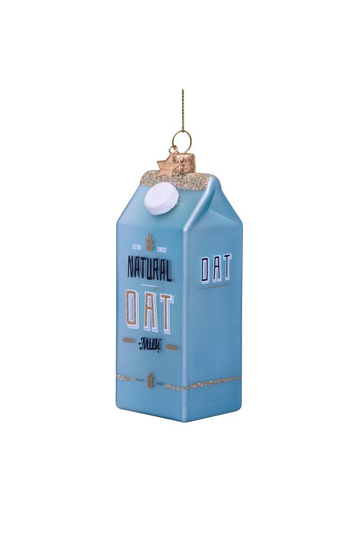 Weihnachtsbaumschmuck Ornament glass oat milk Weihnachtsbaumschmuck Vondels 