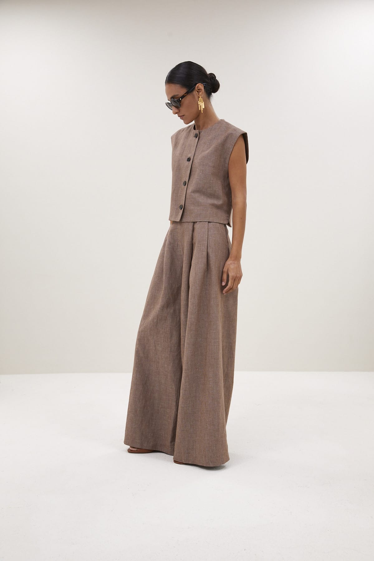 Weste nori girone gilet iced coffee Weste By Bar 