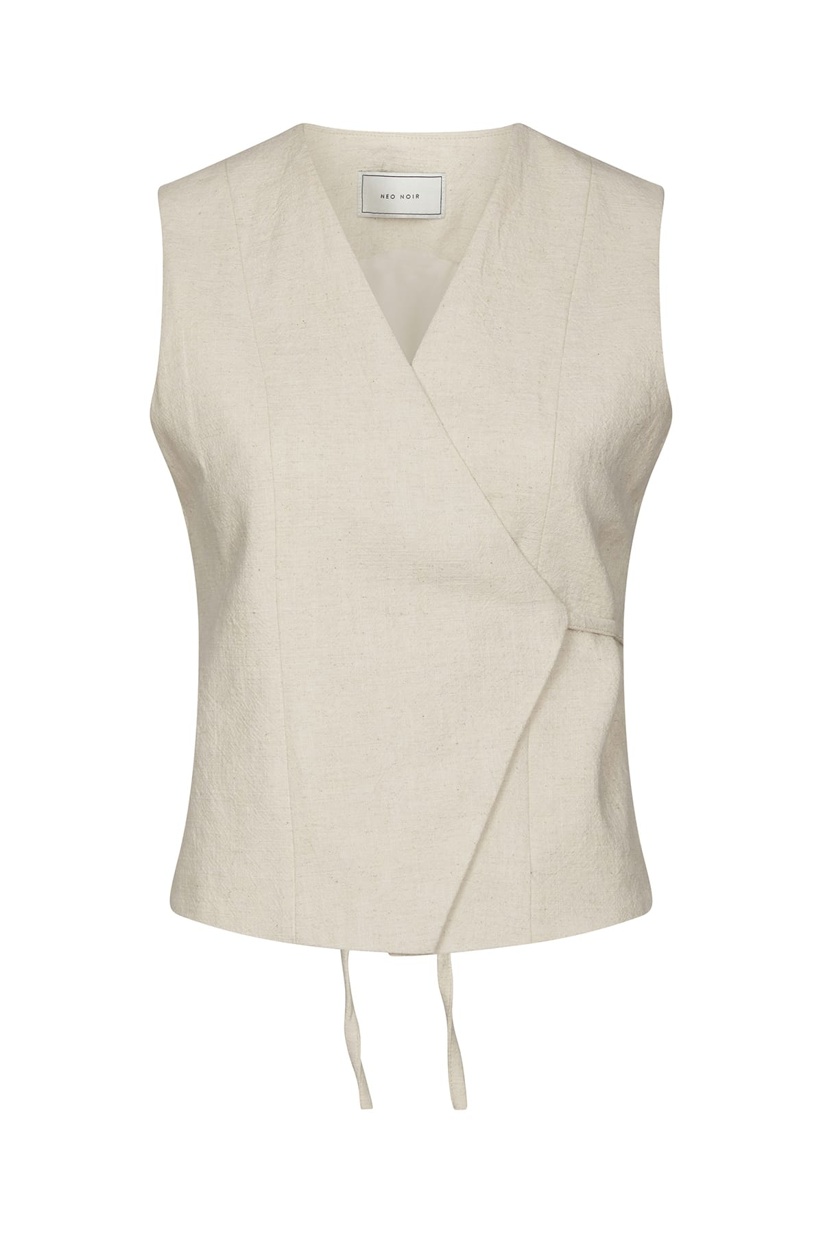 Weste Samara Ramie Waistcoat Natural Weste Neo Noir 