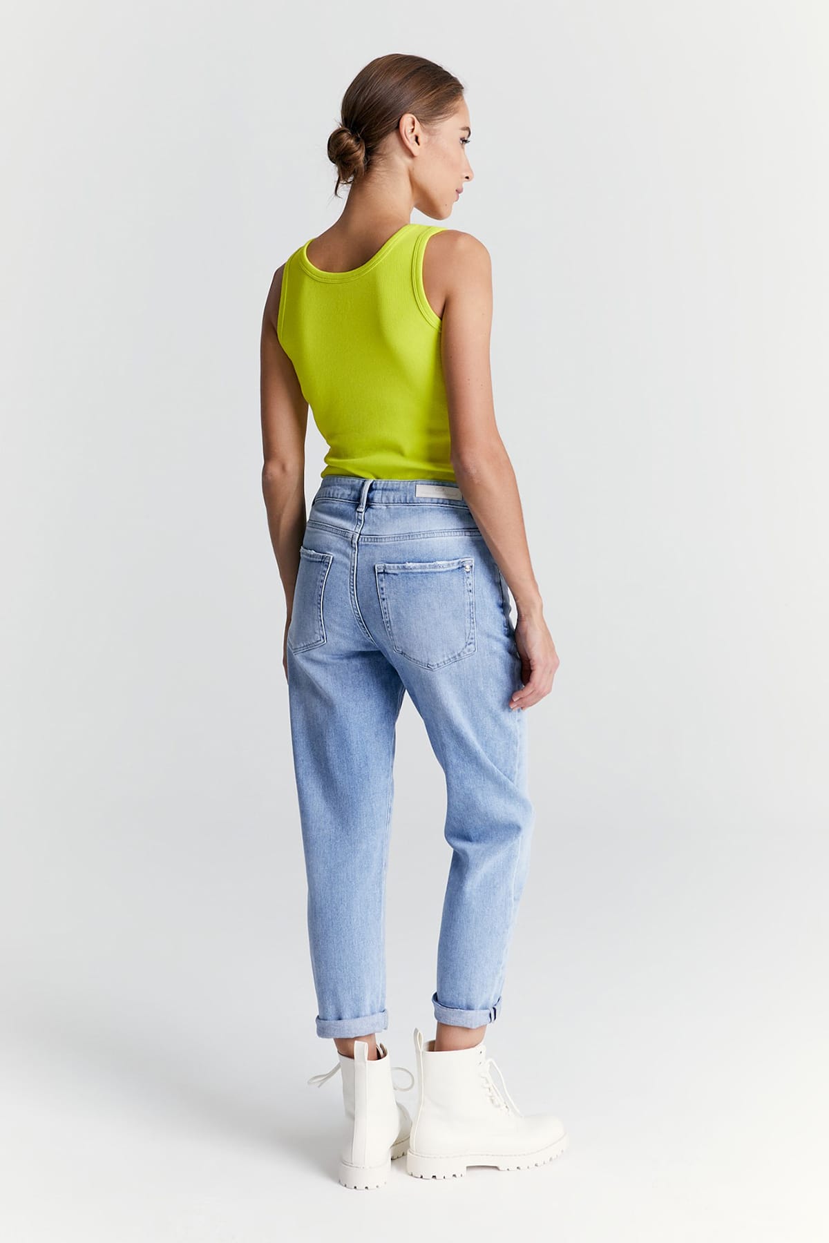 Boyfriend Jeans Victoria - Light Blue Jeans C.O.J - Cup of Joe Denim 